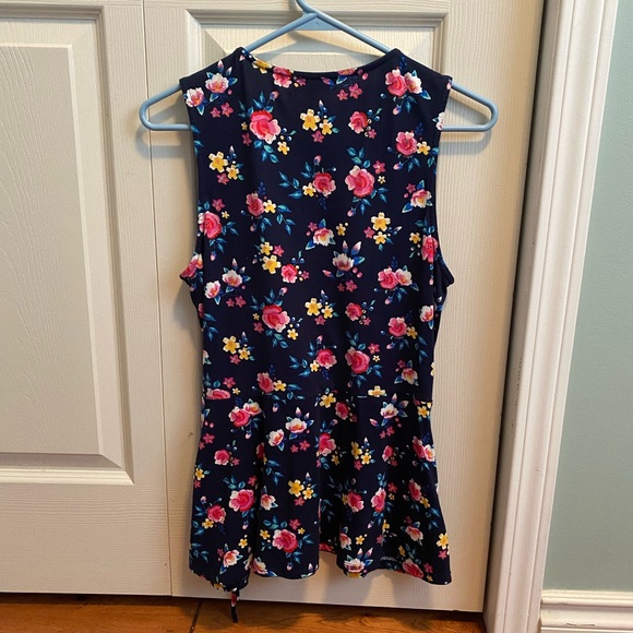 Floral tank top from faith & joy, women’s small - Picture 7 of 7
